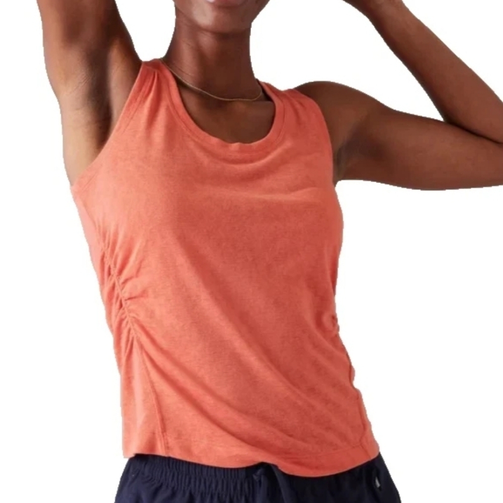 Athleta Breezy Ruched Tank Top